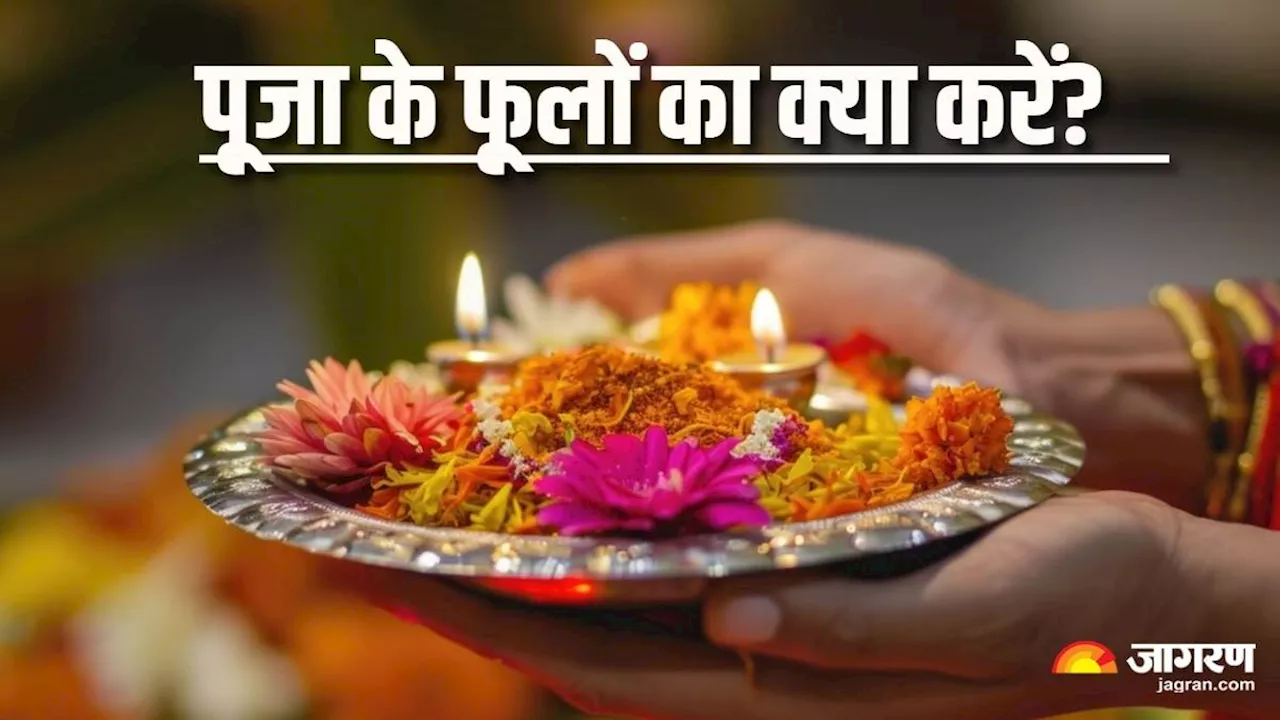 Puja Path Tips: पूजा-पाठ के बाद फूलों से कर सकते हैं काम, बनी रहेगी आराध्य देव की कृपा