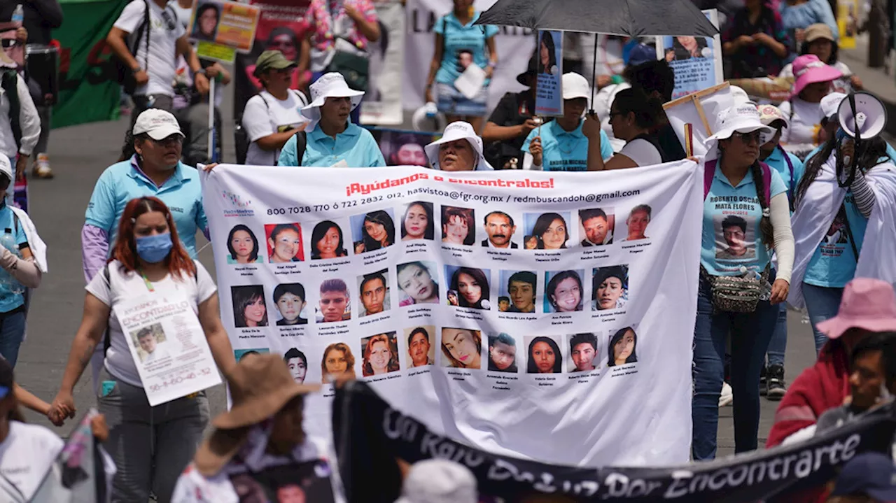 Protest commemorates sad Mother's Day in Mexico as nation mourns 100K missing people