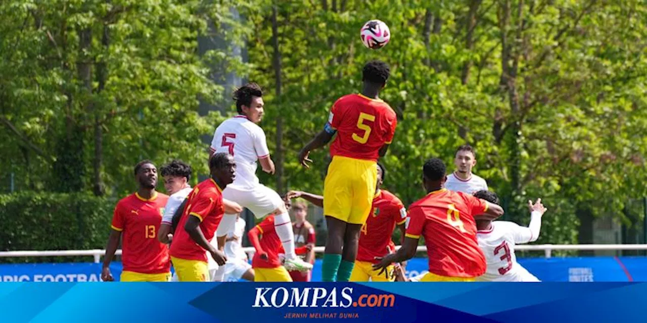 Pelatih Guinea Tiga Kali Ucap 'Sulit' Usai Lawan Timnas U23 Indonesia