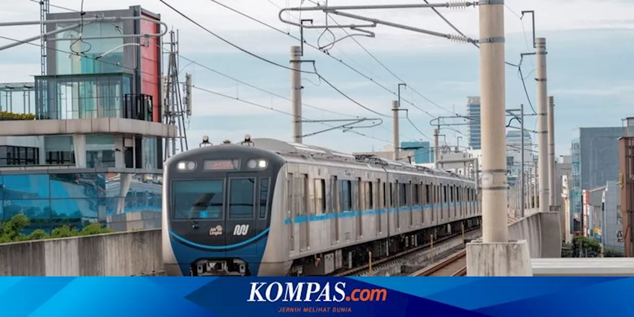 Sepanjang Bulan April, 2,7 Juta Orang Naik MRT Jakarta