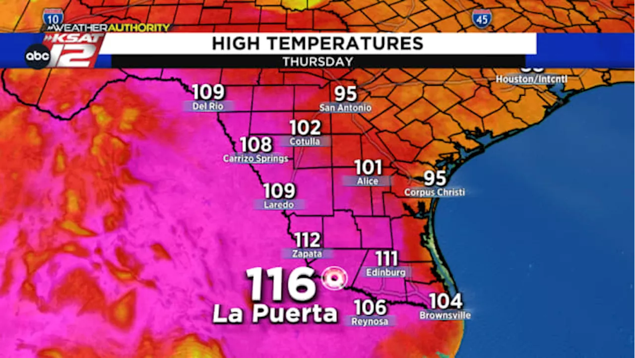 A South Texas town may have just seen the hottest May temperature in Texas history 🥵