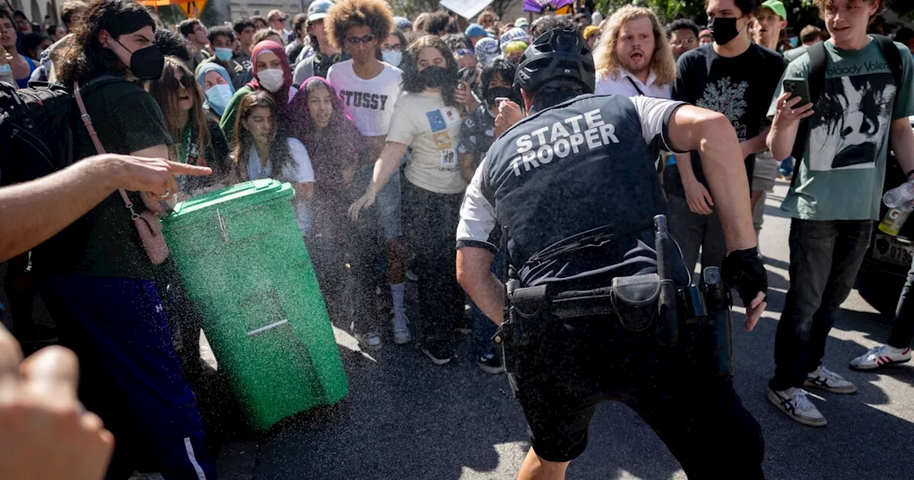 UT Austin professor arrested and fired after confronting police at pro-Palestinian protest