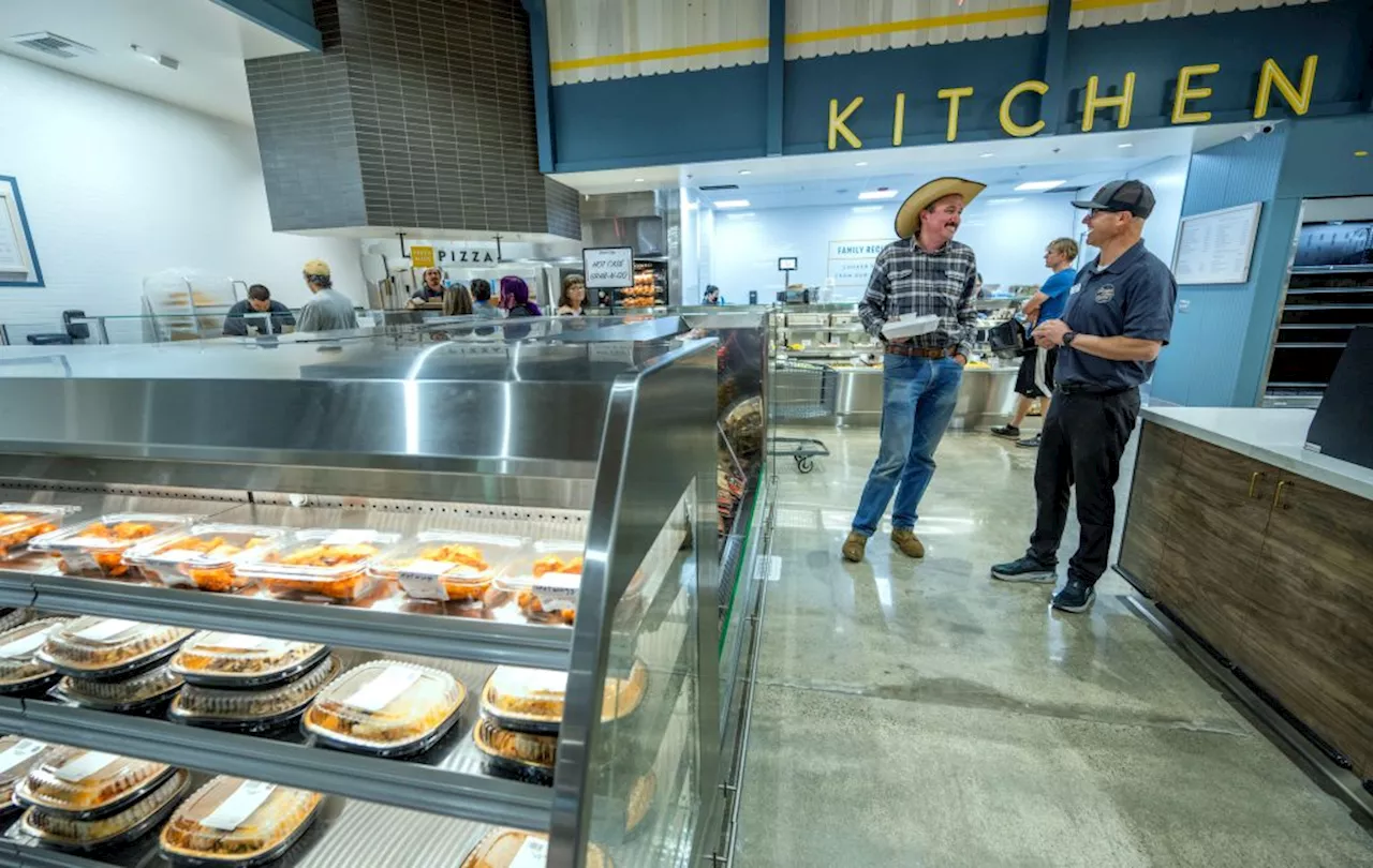 Crestline’s sole grocery store reopens 14 months after historic blizzard destroyed it