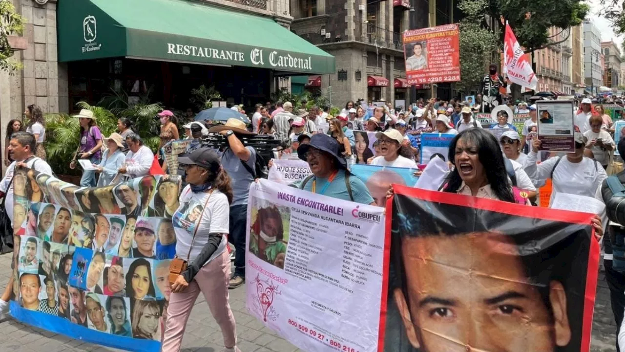 Exigen madres buscadoras que se encuentre a sus hijos; ”no tenemos nada que festejar este día”