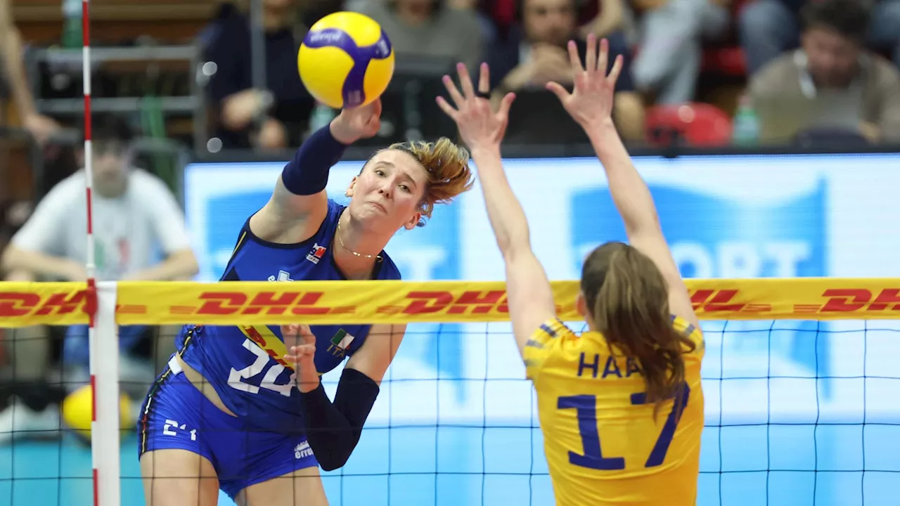 Volley femminile, Velasco sceglie le 14 azzurre per la prima tappa della Nations League