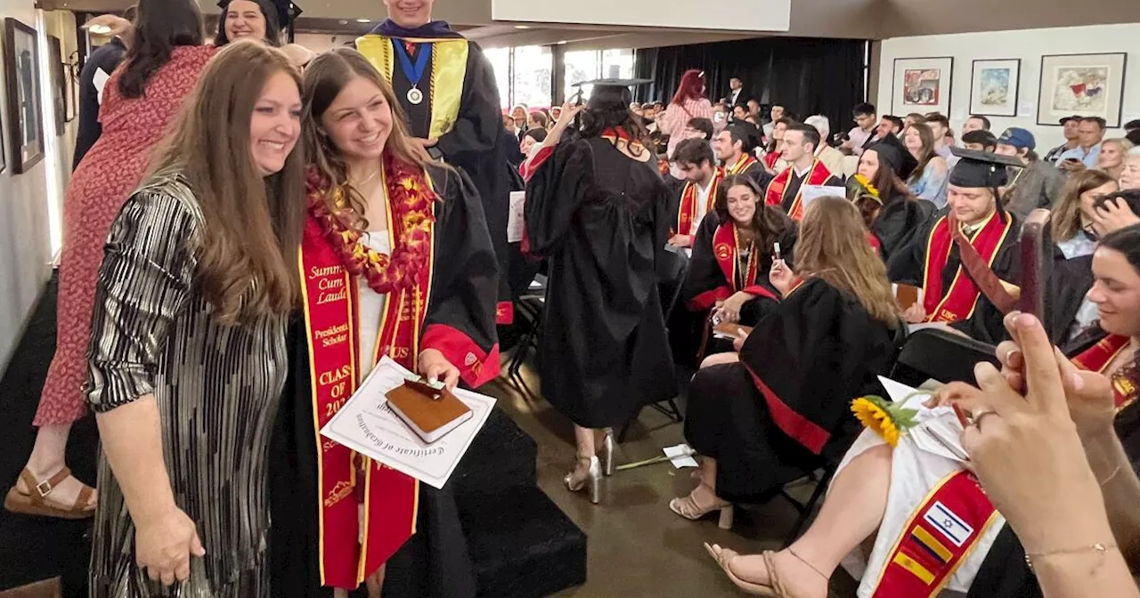 After USC canceled graduation, Jewish students held their own ceremony