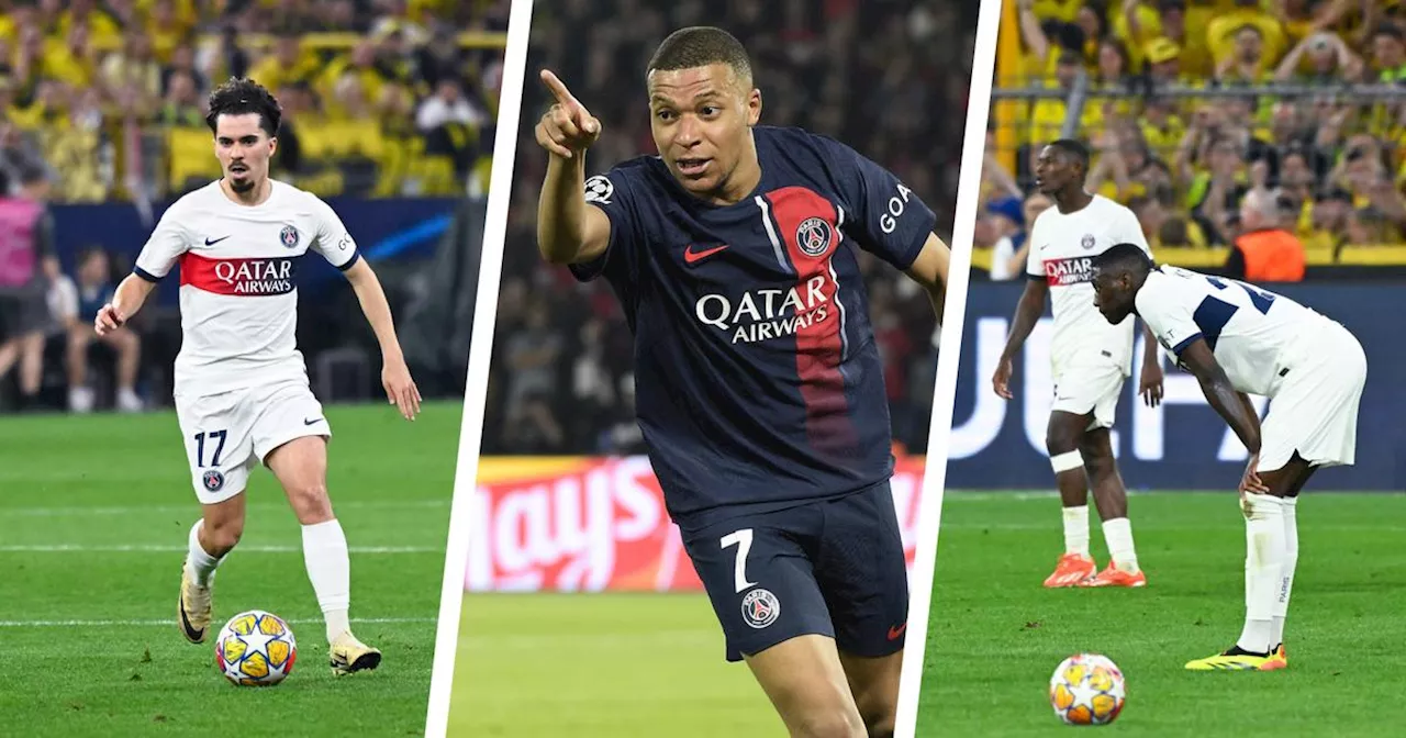 Ligue des champions : Vitinha bon élève, Mbappé finit mal, les cancres Kolo Muani et Beraldo… Carnet de notes du PSG