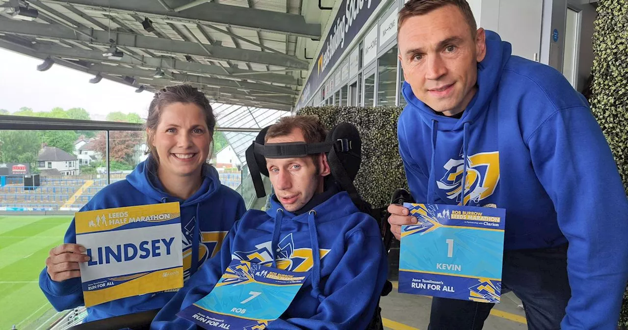 Rob Burrow cancels plans to join Kevin Sinfield for final mile of marathon