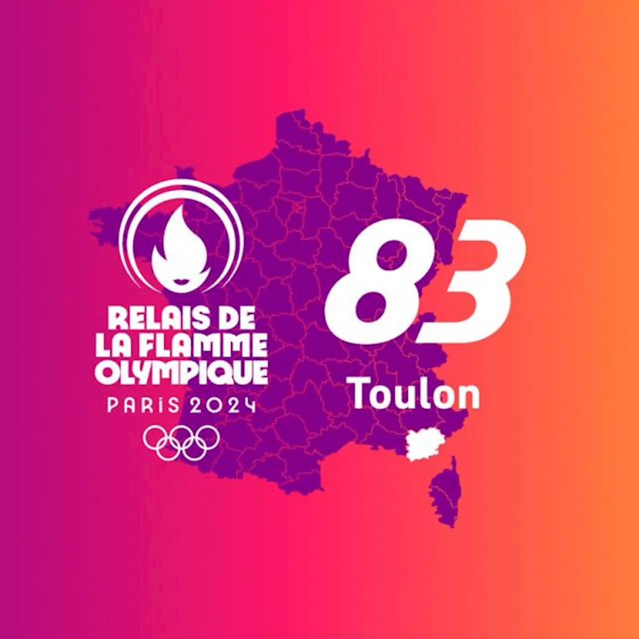 Flamme olympique à Toulon et dans le Var, où et à quelle heure voir le relais du vendredi 10 mai 2024 ?