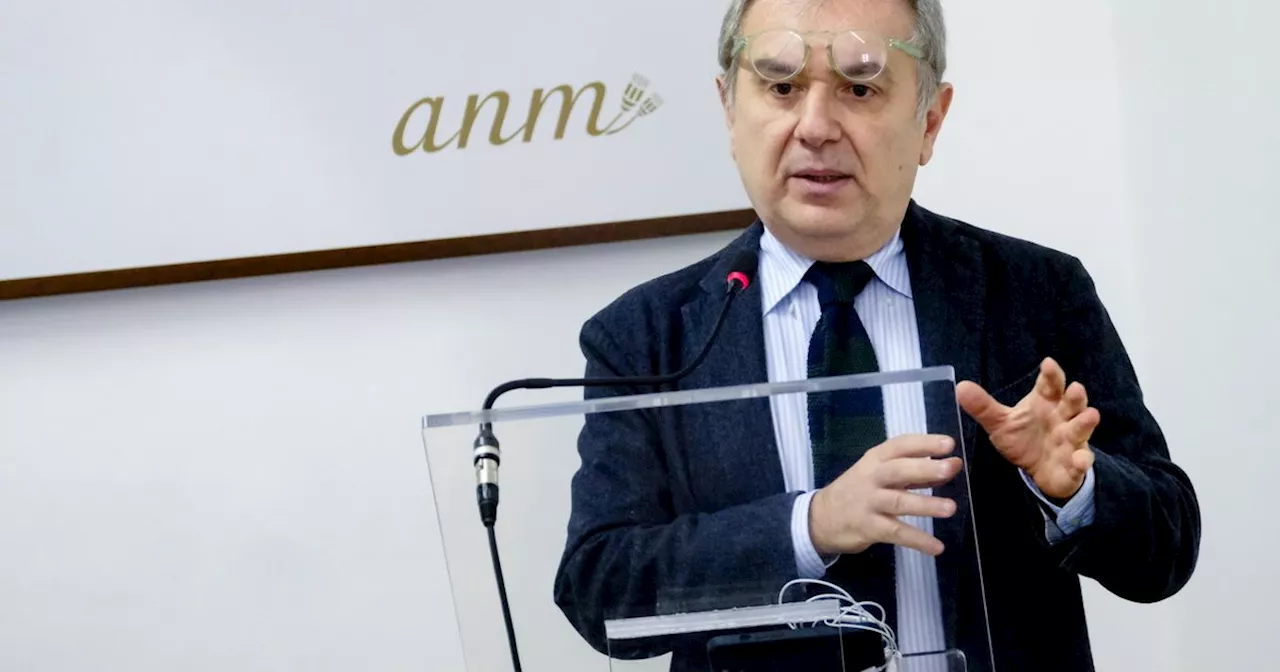 Magistratura, il presidente Anm Santalucia: &#034;Restrizione dei confini della giurisdizione&#034;