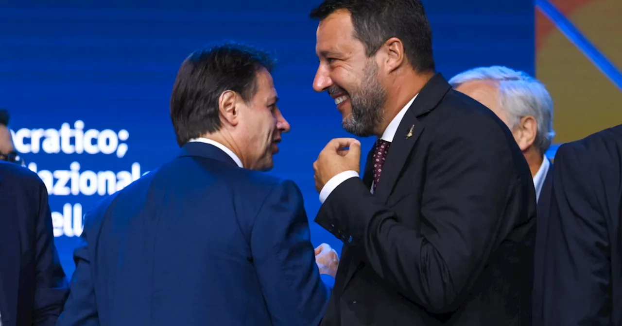 Salvini-Conte, faccia a faccia da Vespa dopo quello Meloni-Schlein