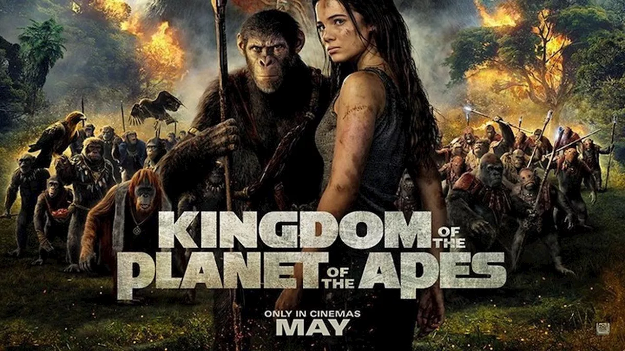 Sinopsis Film 'Kingdom of the Planet of the Apes', Ketika Kera Jadi Penguasa Bumi