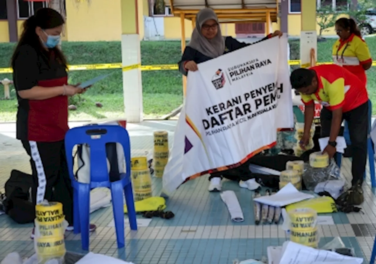 KKB by-election: EC says polling day preparations running smoothly