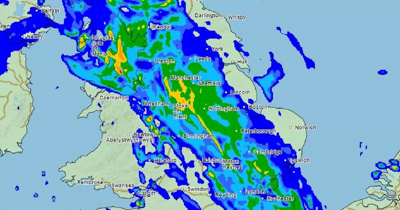 Met Office issues 10-hour thunderstorm warning for Greater Manchester