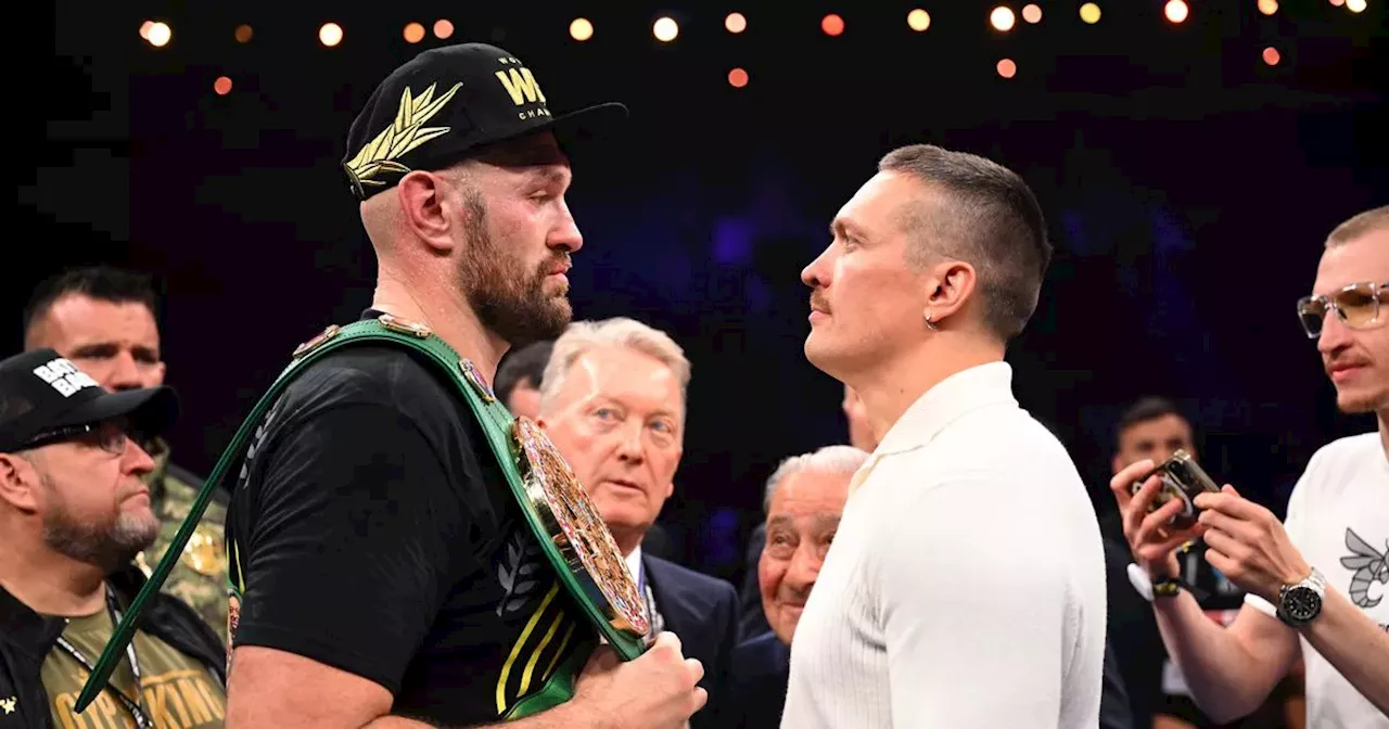 Tyson Fury left baffled by Oleksandr Usyk message just days before Saudi fight