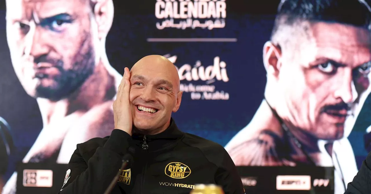 Tyson Fury shows 'confusion and anxiety' as Oleksandr Usyk rattles him