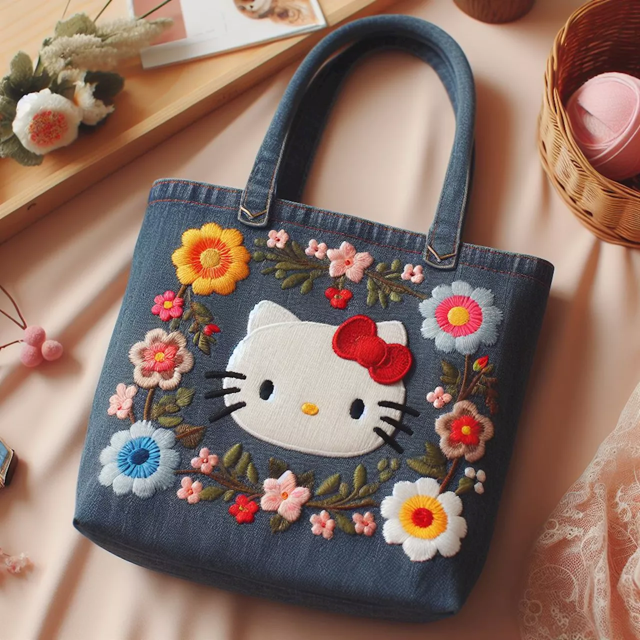 Compró la famosa bolsa de Hello Kitty de Bershka más barata en AliExpress