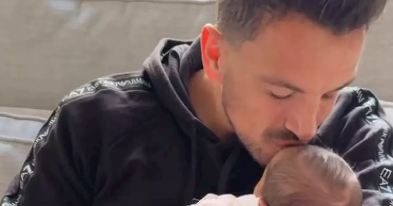 Peter Andre shares 'second name' for his newborn baby girl with wife Emily