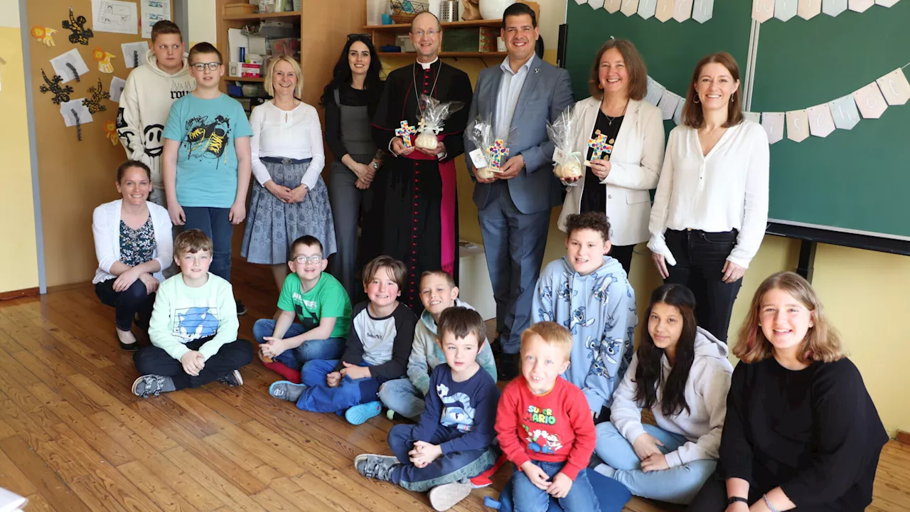 Bischof besuchte Sonderschule Wolkersdorf