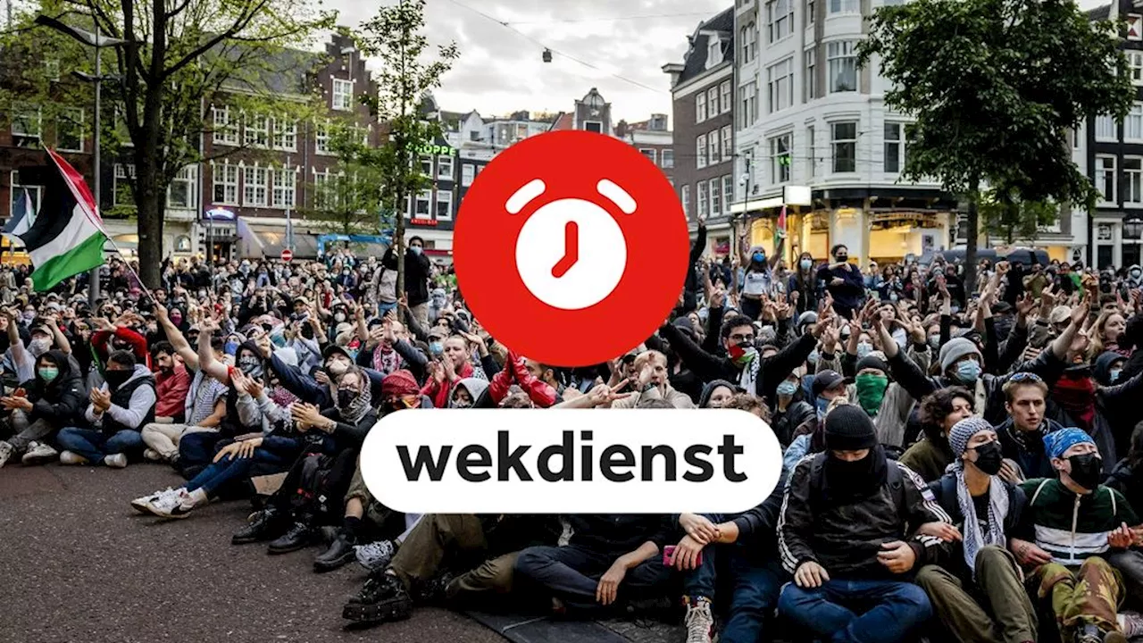 Wekdienst 10/5: Spoeddebat protest Amsterdam • Ontknoping Keuken Kampioen Divisie