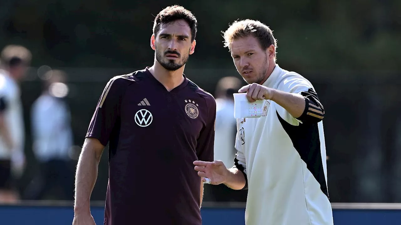 Hummels, Goretzka, Schlotterbeck: Nagelsmann schaut noch einmal genau auf EM-Wackelkandidaten