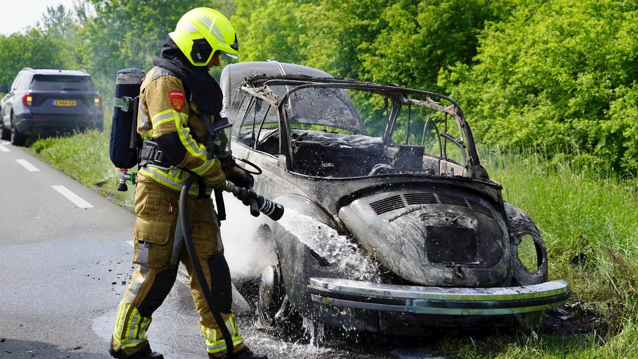 112-nieuws: file door botsing op A58 • kever vliegt in brand