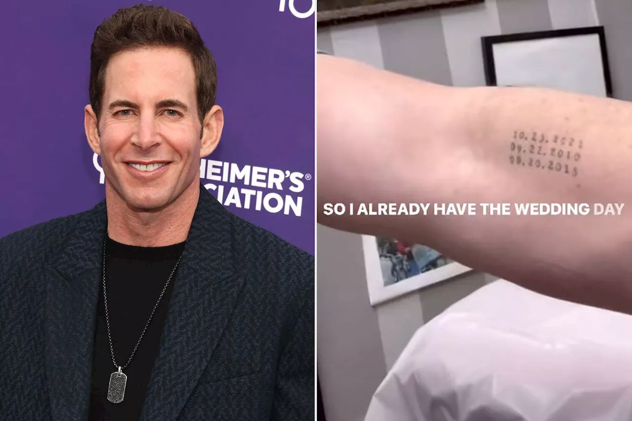 Tarek El Moussa Gets Sweet Tattoo in Honor of His 'Incredible' 14-Month-Old Son Tristan