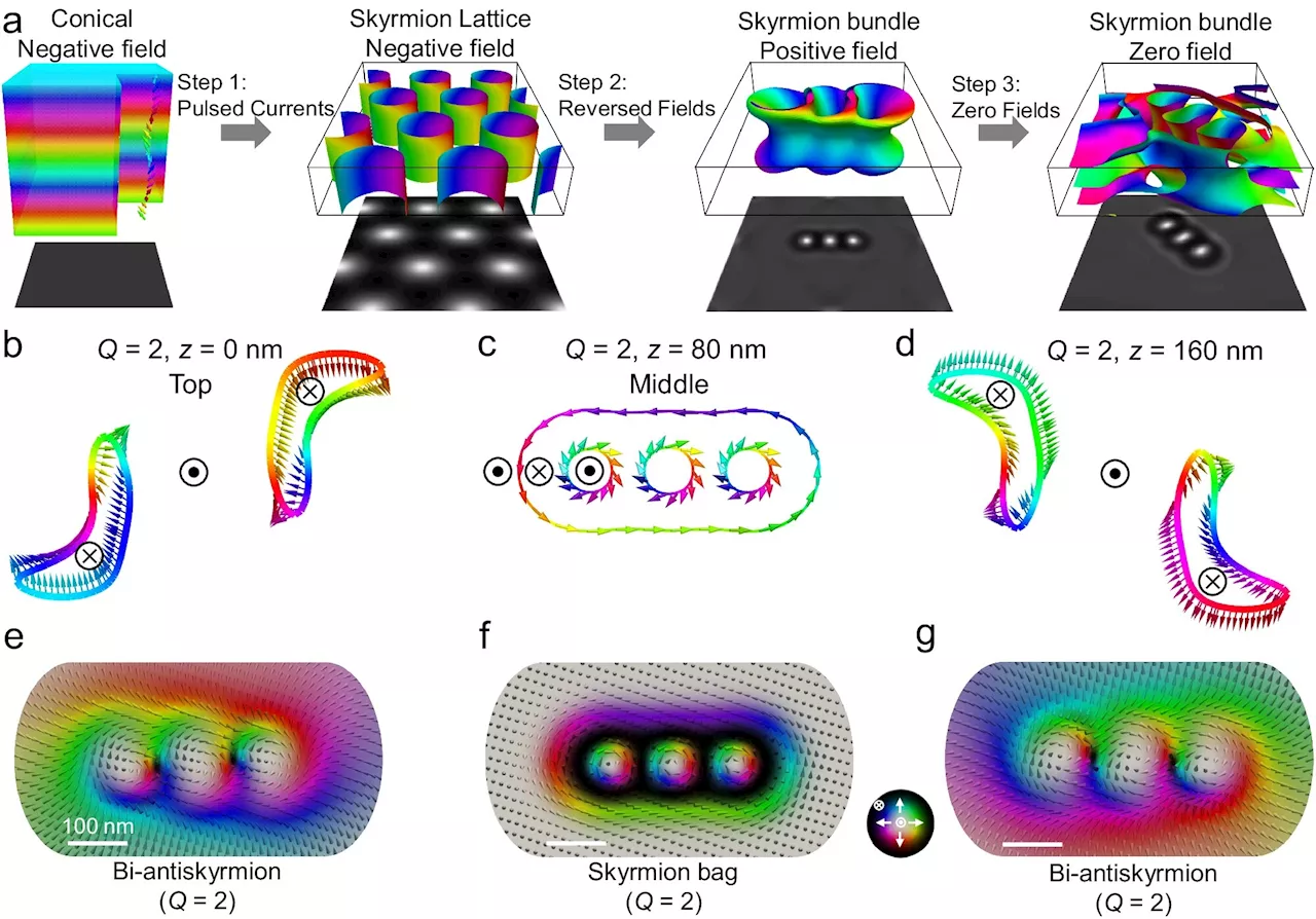 Stable magnetic bundles achieved at room temperature and zero magnetic field