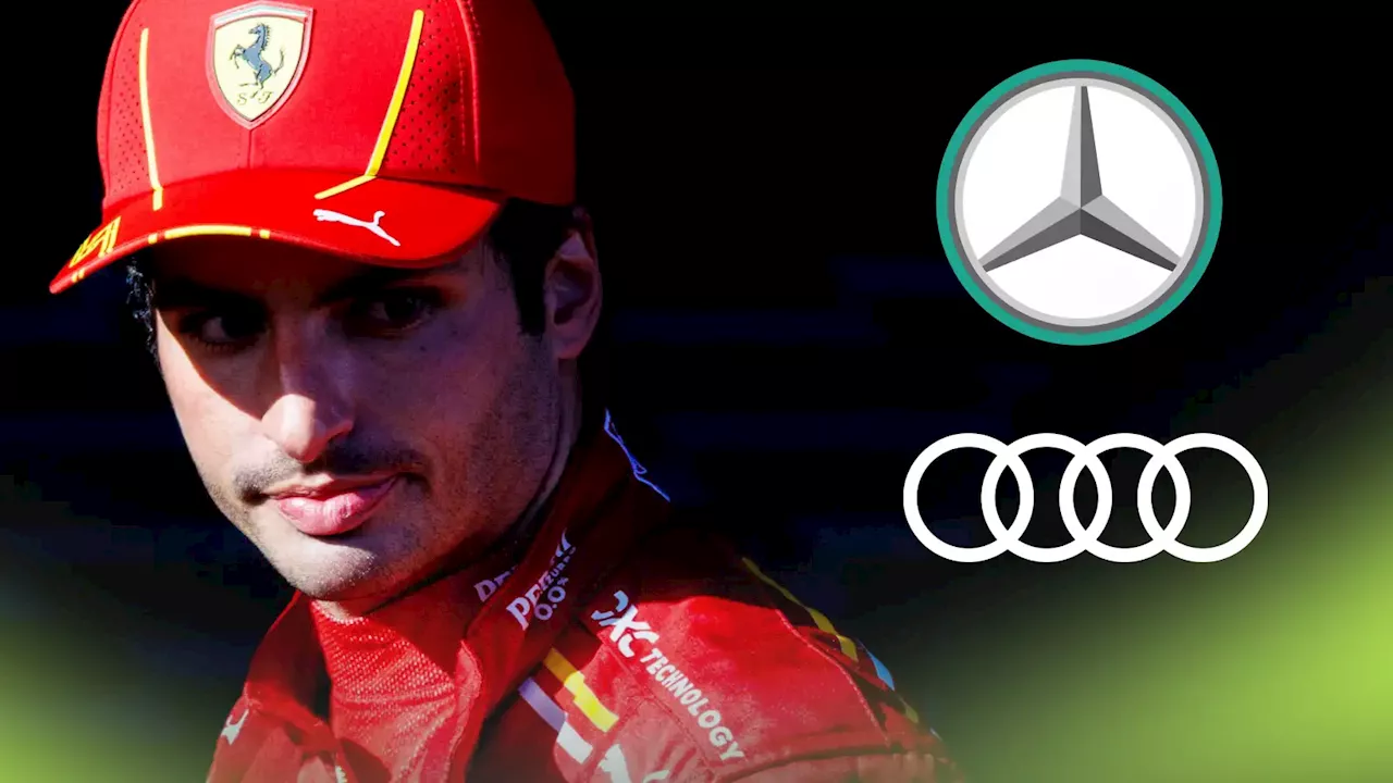 Carlos Sainz playing 'dangerous game of poker' with 'one-year' Mercedes option on the table