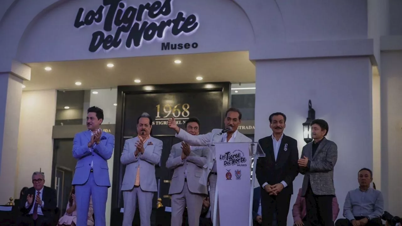 Inauguran museo de Los Tigres del Norte en Mocorito, Sinaloa