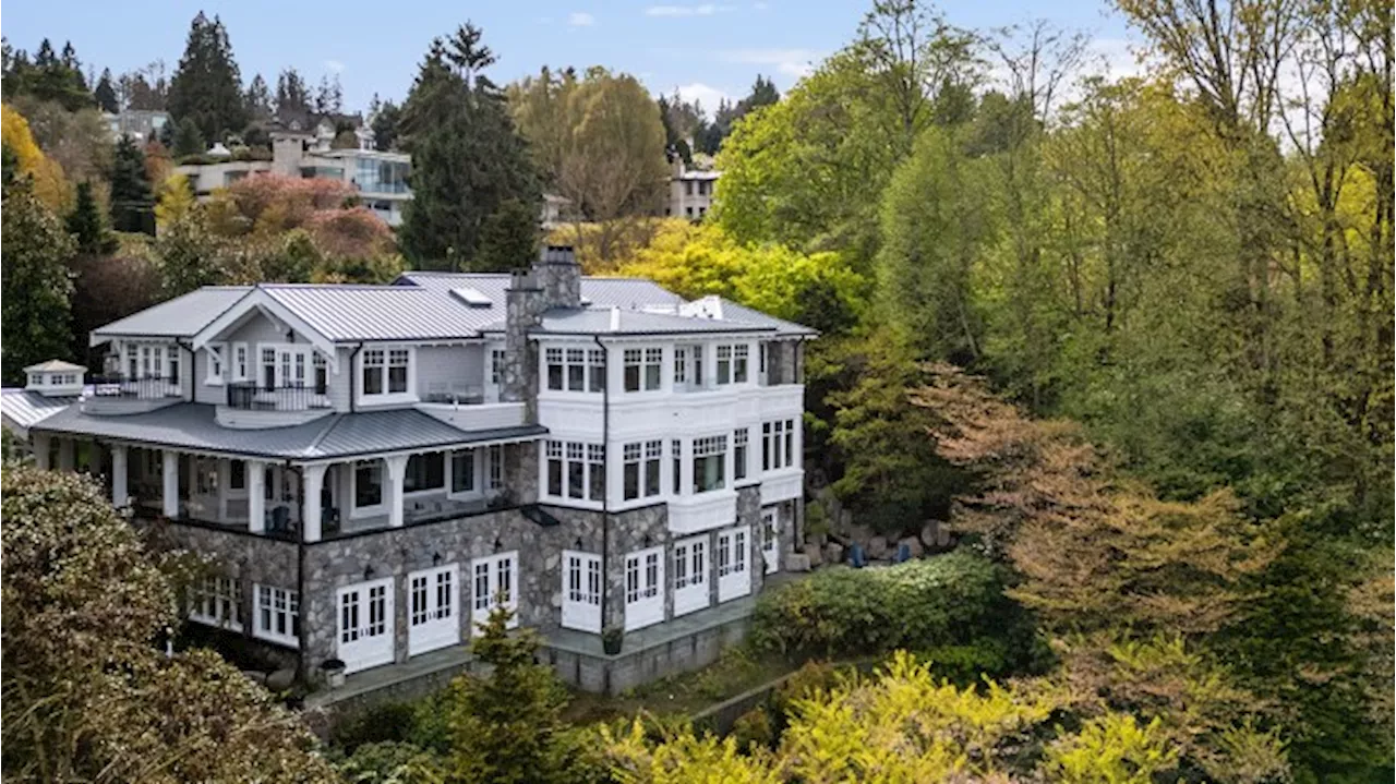 This Vancouver Mansion With a Pool and Basketball Court Is Yours for $48 Million