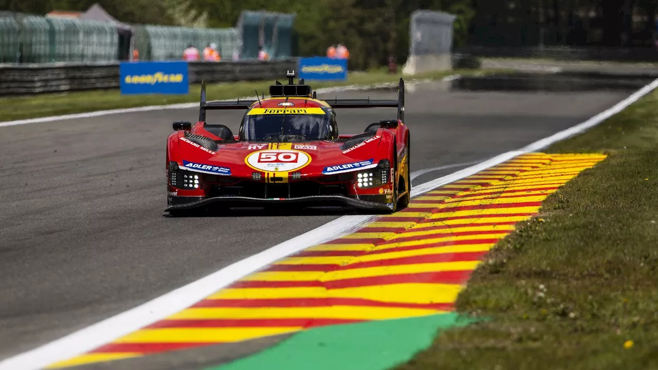  Ferrari partira en pole en hypercar, Sarah Bovy en LMGT3