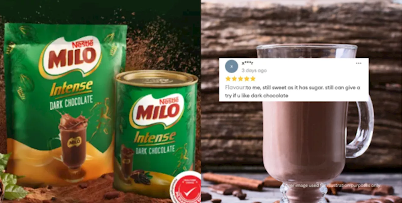 MILO Intense Dark Chocolate Spotted In Online Stores