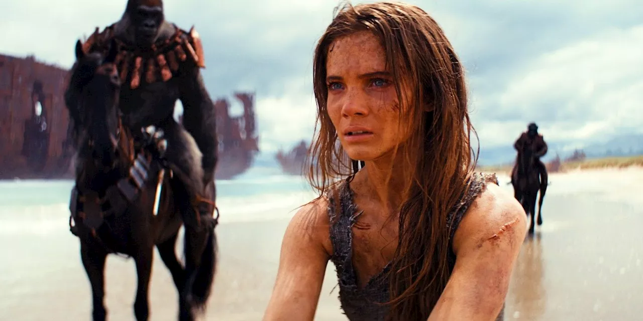 Kingdom Of The Planet Of The Apes Ending Made One Important Change To Mae & Noa's Final Scene