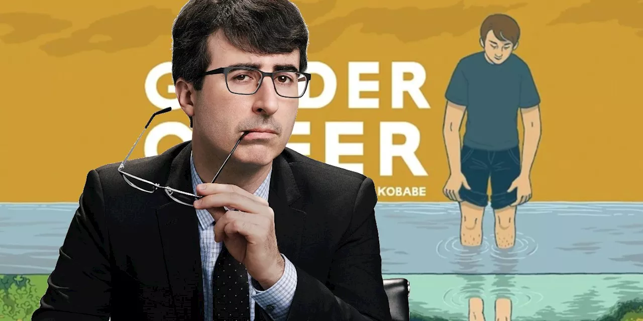 Last Week Tonight's John Oliver Voices Support for Gender Queer, Calling Out Book Banning