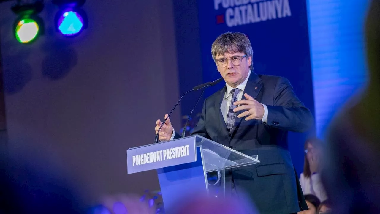 Puigdemont ve una 'señal de victoria' que Junts esté casi rozando al PSC en los sondeos