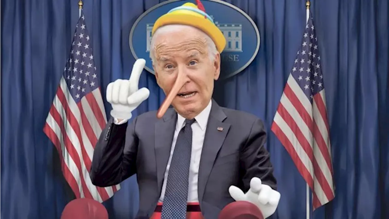 Pinocchi-Joe: Biden tells a lie a minute during CNN interview