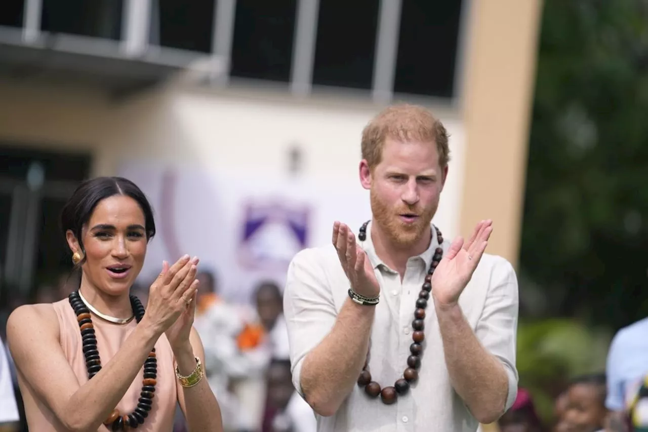 Mixing games and education, Prince Harry and Meghan arrive in Nigeria to promote mental health