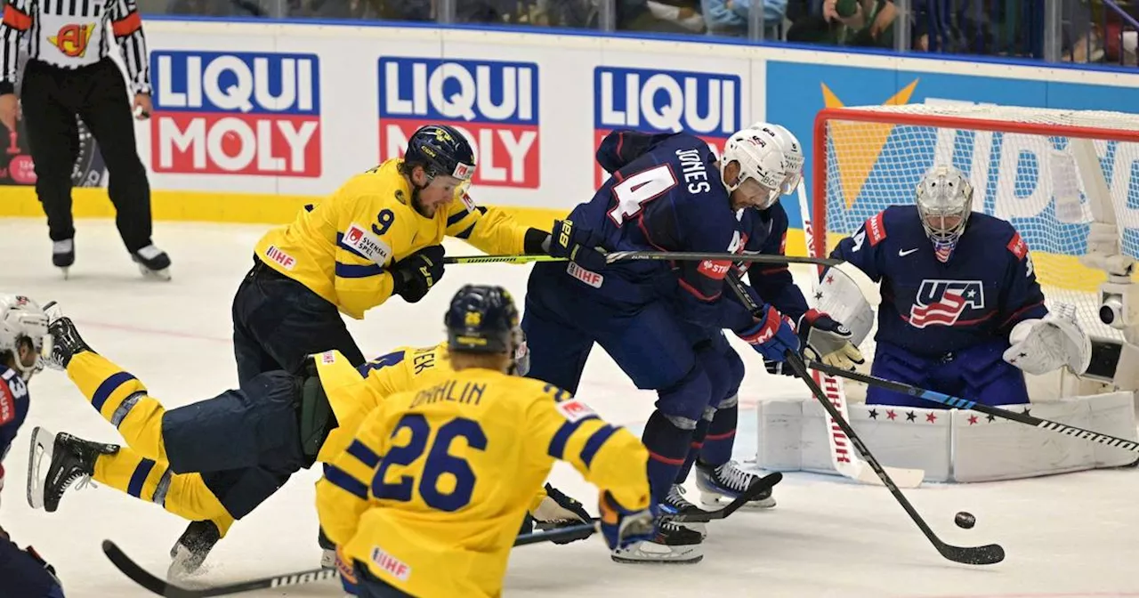 Eishockey-WM: USA mit Pleite vor Duell mit Deutschland