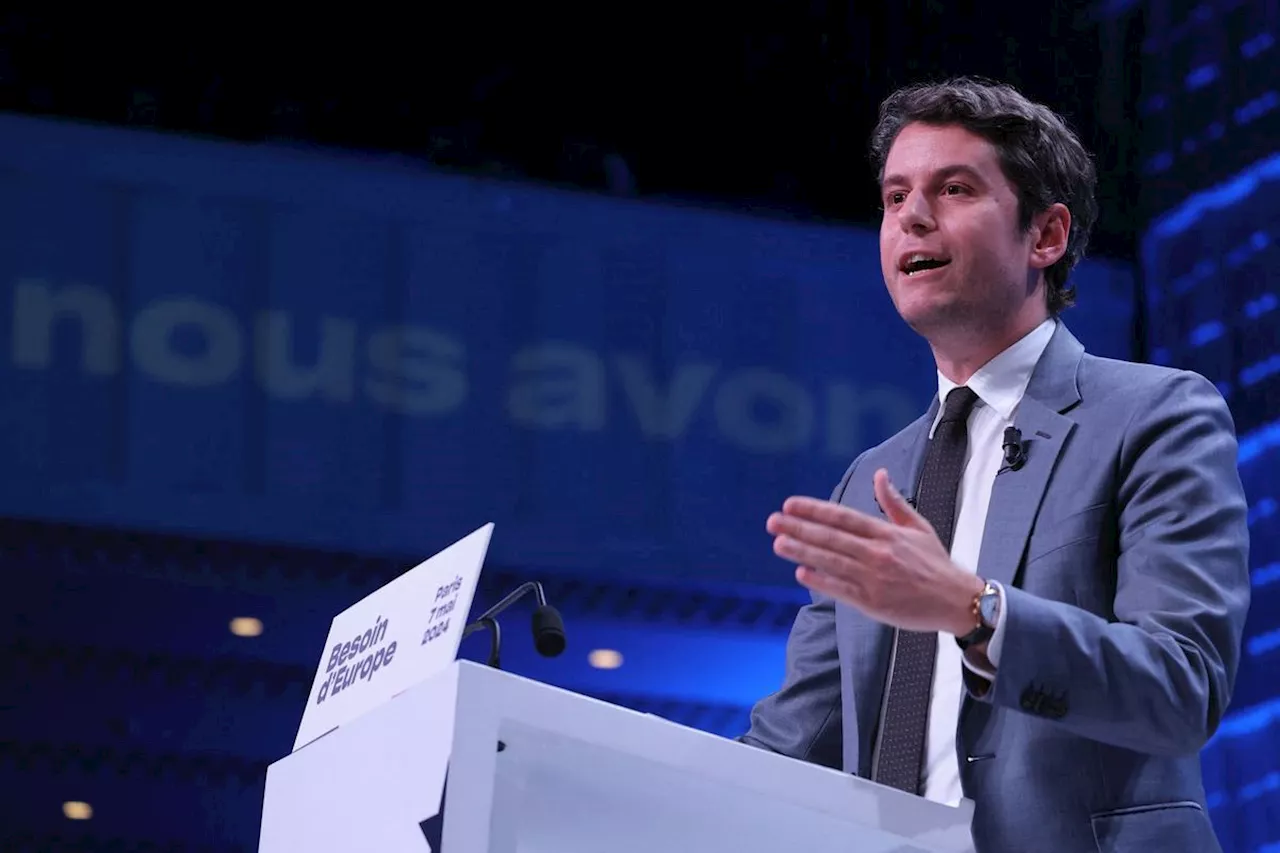 Européennes : « Cette élection, c’est un référendum pour ou contre l’Europe », assure Gabriel Attal