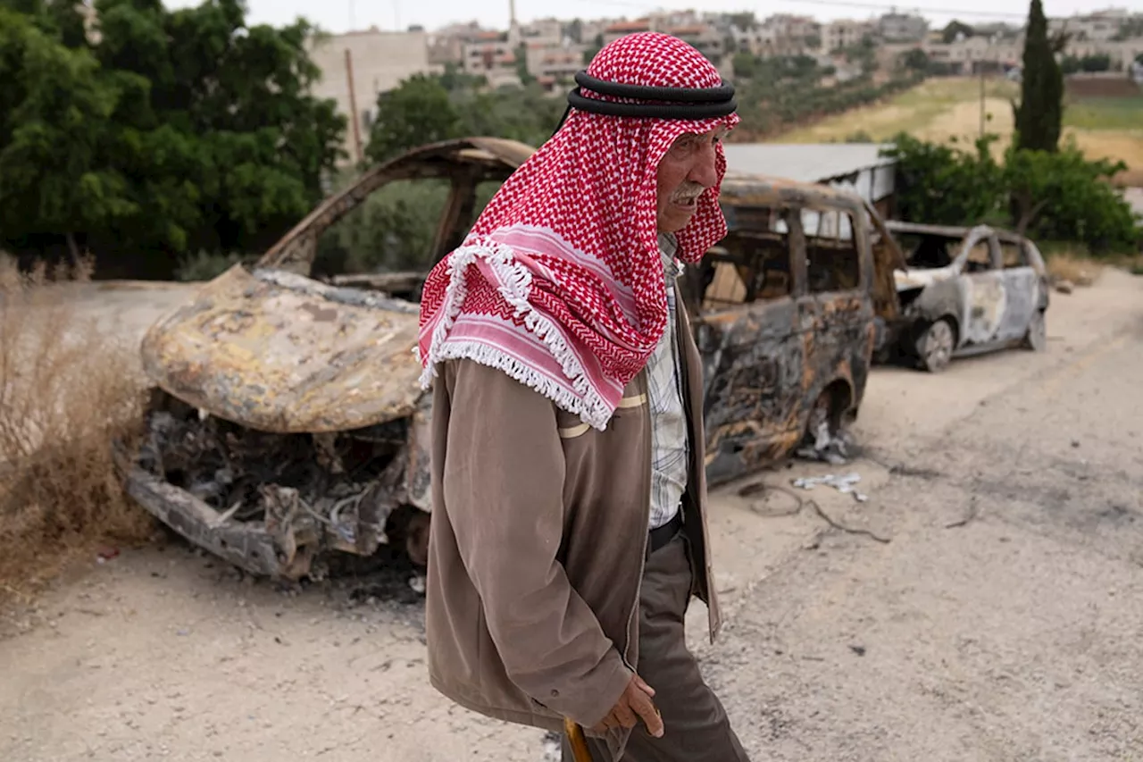 A West Bank village feels helpless after Israeli settlers attack with fire and bullets