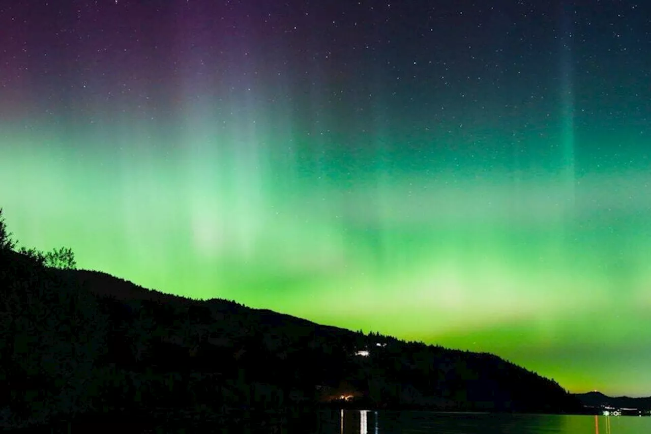 Raging solar storm could turn Northern Lights into a B.C.-wide show