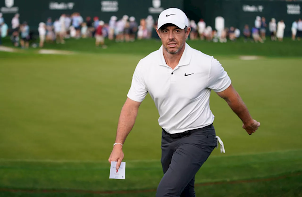 McIlroy in the mix as Schauffele takes lead at Quail Hollow