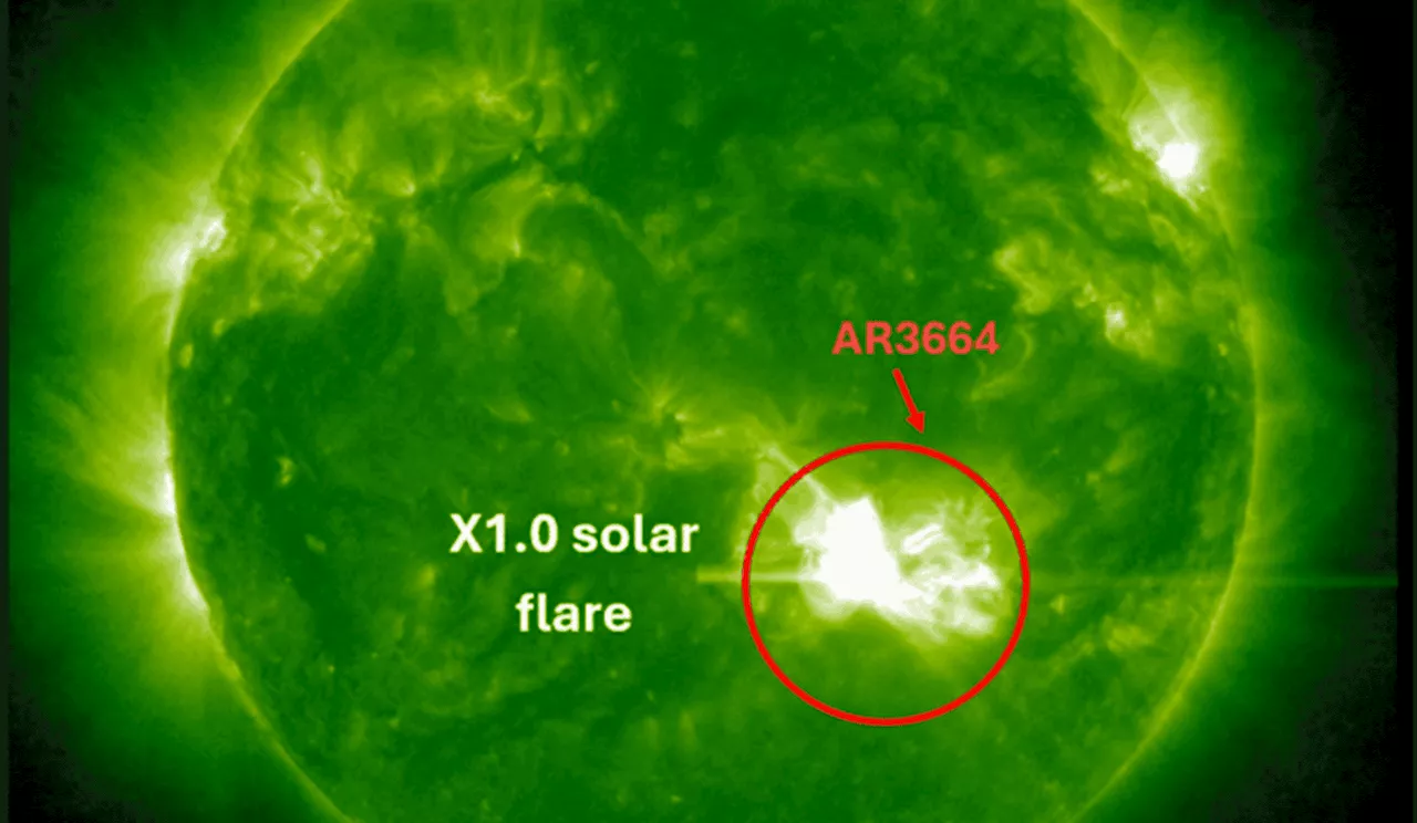 Solar storm could bring auroras, power and telecoms disruptions