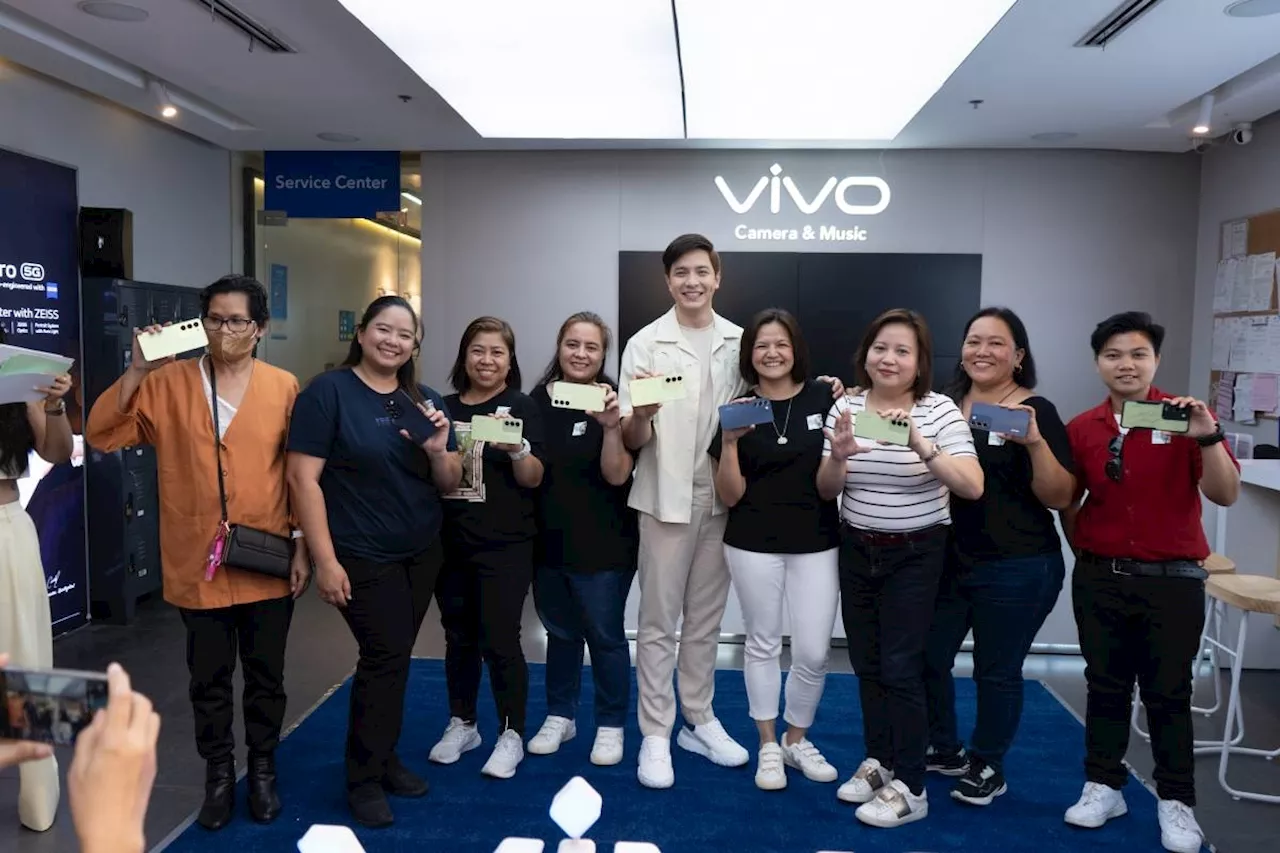 Fans meet vivo ambassador Alden Richards thanks to vivo Y100