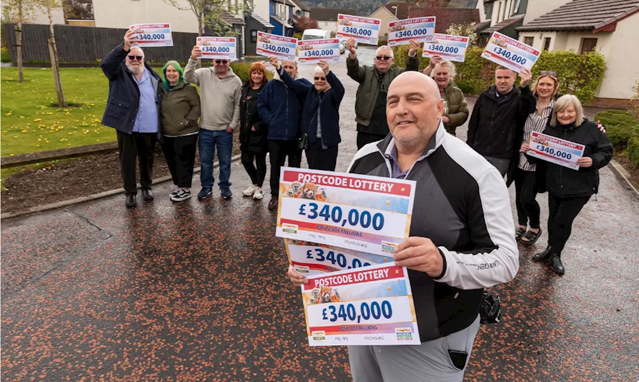 I had to split my £10.2MILLION lottery jackpot with 10 council estate neighbours