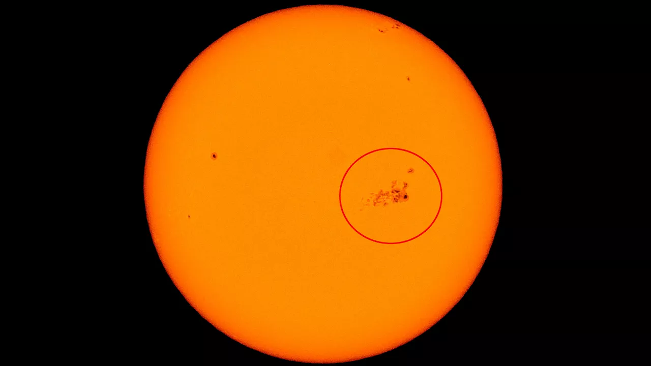 Incredible photos show sunspots ‘the size of 15 Earths’ unleash solar flares sparking radio blackouts aro...