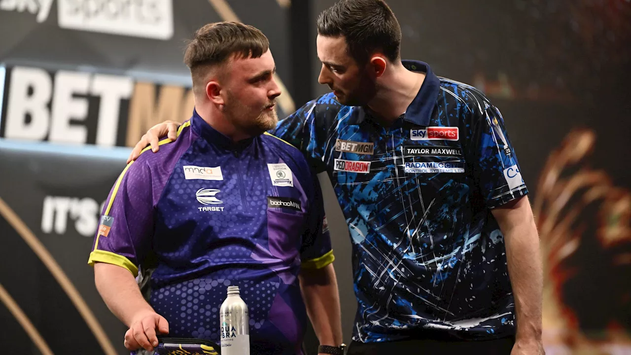 Luke Humphries reveals he ‘loves’ Luke Littler and reveals weekly catch up with Premier League darts riv...