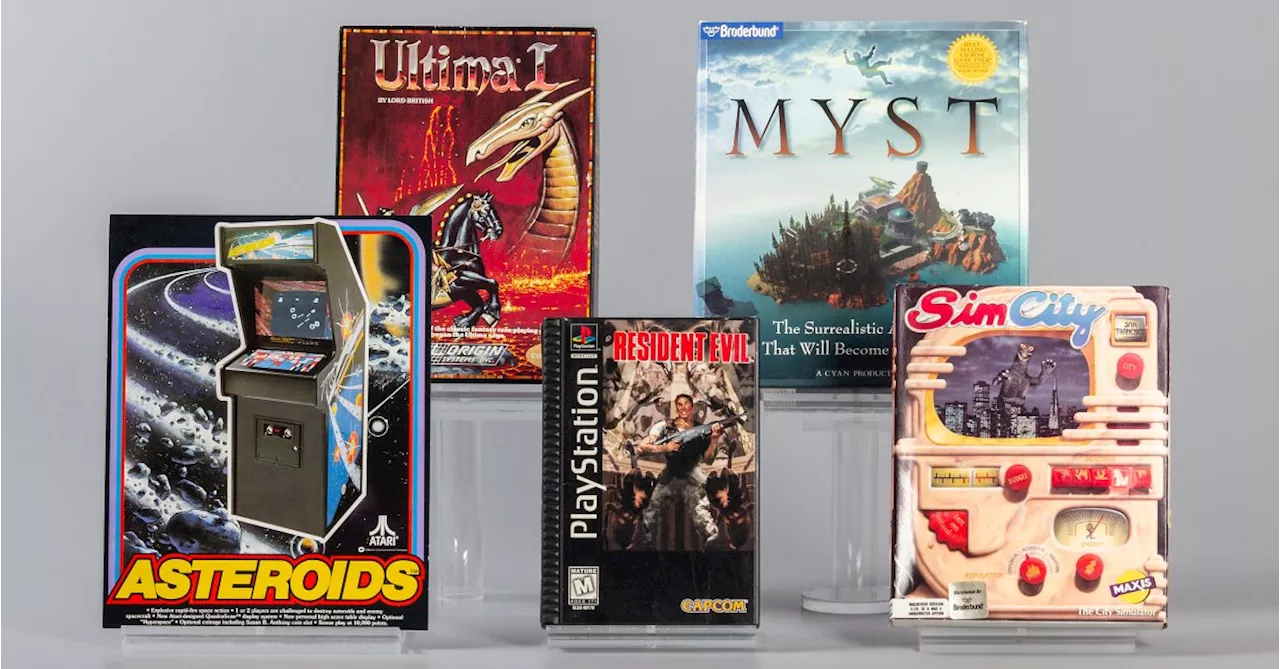 Asteroids, Myst, Resident Evil, SimCity and Ultima Inducted Into World Video Game Hall of Fame