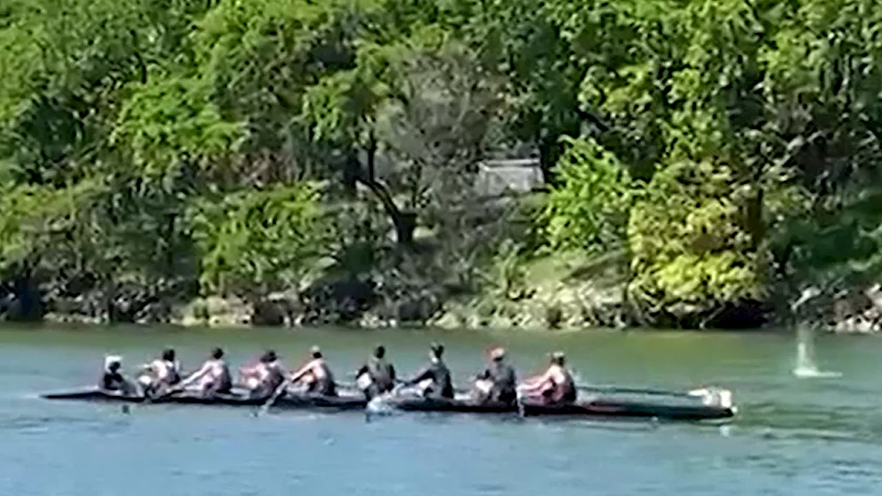 Teen Rowers Shot at While Racing in Sacramento River, Completely Ignore It